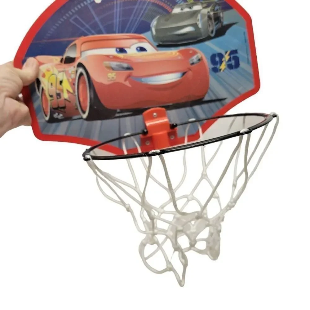 Cars Big Basket Set Licensed Products Basketball Hoop Slam Dunk with Portable Pl